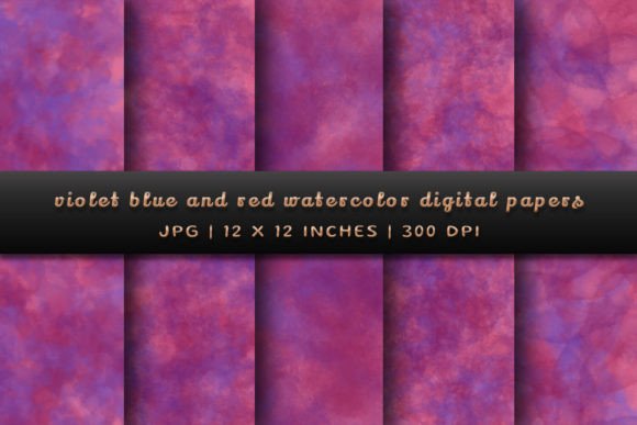 Download Violet Blue and Red Digital Papers - Blue and red Collection