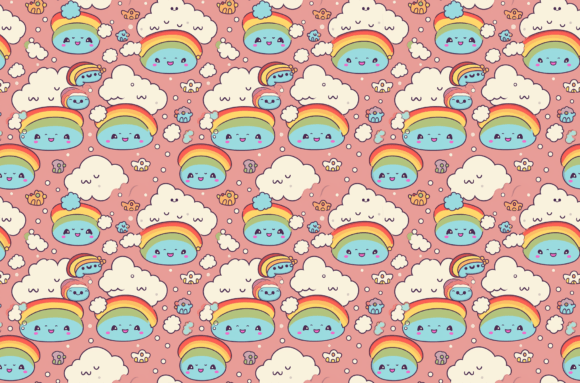 Download Retro Rainbow Pattern Colorful Patterns - Premium Resources