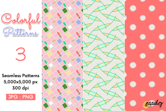 Download Colorful Patterns Set - Premium Bundle
