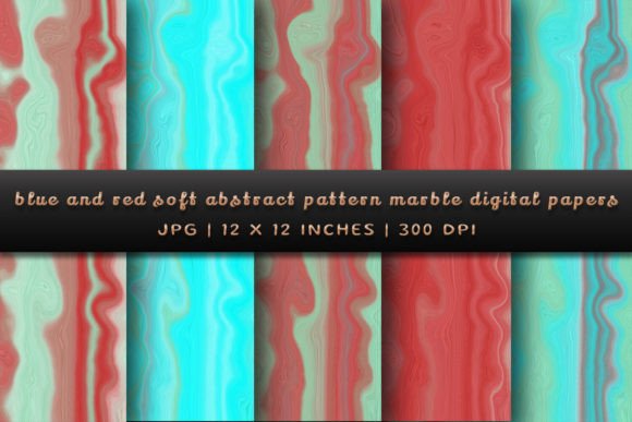 Download Blue and Red Abstract Pattern Marble - Premium Resources