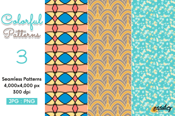 Download Colorful Patterns Set - Premium Bundle